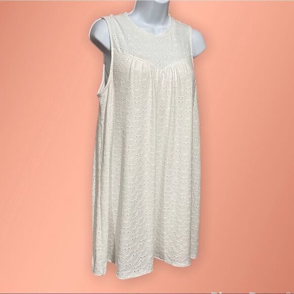 Wallflower White Short Swing Dress - Picture 1 of 8